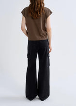 Load image into Gallery viewer, Bryce Cap Sleeve Tee in Root
