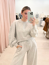Load image into Gallery viewer, Matching Rib Sweatshirt and Pant Set

