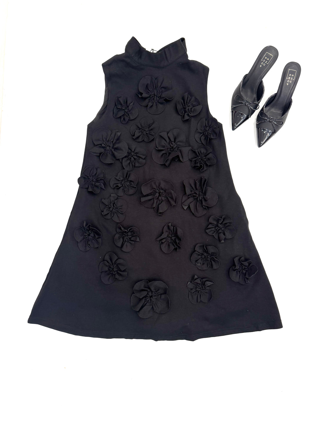 3D Flower A Line Dress