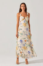 Load image into Gallery viewer, Emese Floral Pleated Maxi Dress
