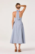 Load image into Gallery viewer, Meana Gingham Halter Midi Dress
