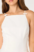 Load image into Gallery viewer, Tionna Bow-Detail Apron Neck Bubble Mini Dress
