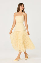 Load image into Gallery viewer, Caitlin Mixed Media Tweed Maxi Dress
