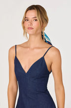Load image into Gallery viewer, Kyndal Denim Fit &amp; Flare Mini
