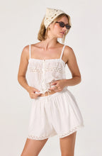 Load image into Gallery viewer, Abrielle Lace Trim Shorts
