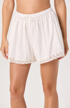 Load image into Gallery viewer, Abrielle Lace Trim Shorts

