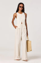 Load image into Gallery viewer, Neha Striped Linen Pants
