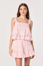 Load image into Gallery viewer, Delia Tiered Ruffle Mini Skirt
