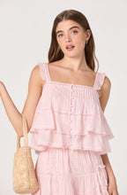 Load image into Gallery viewer, Delia Tiered Babydoll Top
