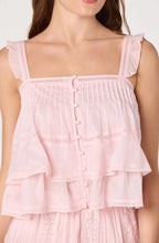 Load image into Gallery viewer, Delia Tiered Babydoll Top
