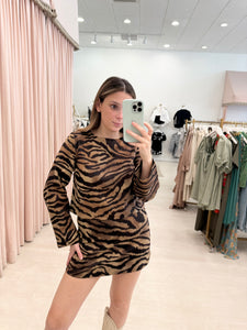 Tiger Belle Sleeve Skirt Set