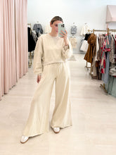 Load image into Gallery viewer, Matching Rib Sweatshirt and Pant Set
