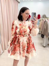 Load image into Gallery viewer, Button Down Belted Floral Mini
