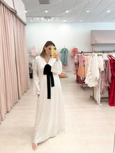 Load image into Gallery viewer, Polka Dot V Neck Maxi

