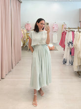 Load image into Gallery viewer, Crop Top Midi Skirt Set
