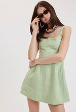 Load image into Gallery viewer, Linen Square Neck Mini
