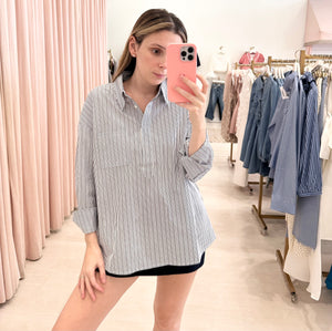 Tula Striped Cotton Shirt