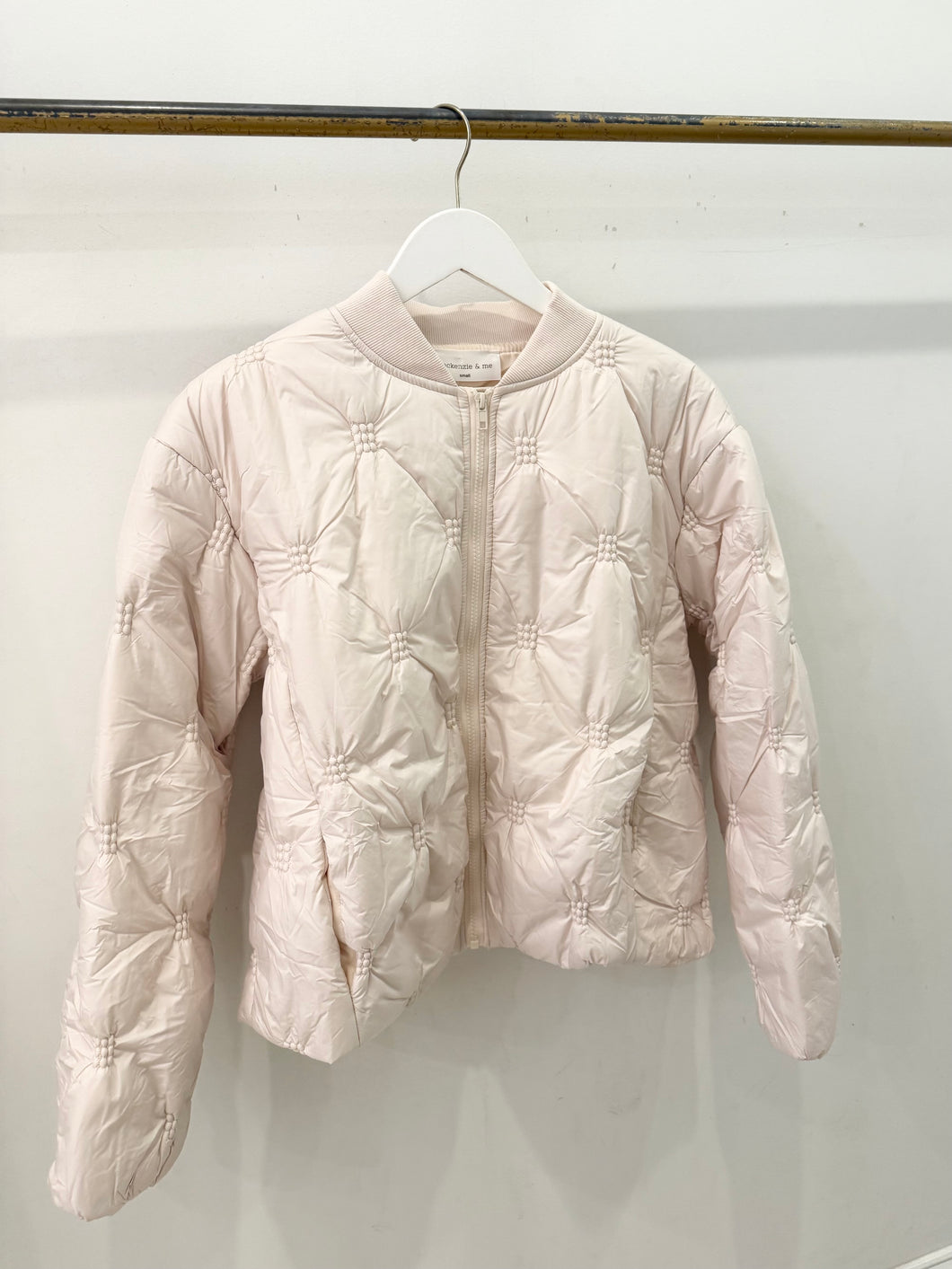 Quilted Bomber jacket