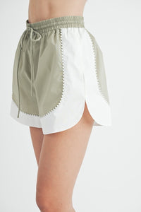 Drawstring Ric Rac Short