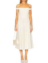 Load image into Gallery viewer, Vera Off Shoulder  Midi
