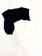 Load image into Gallery viewer, Bubble Hem Poplin Top
