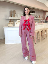 Load image into Gallery viewer, Red Gingham Pajama Set
