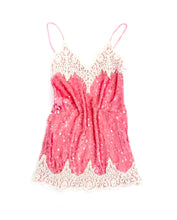 Load image into Gallery viewer, Pink Sequin Lace Dress
