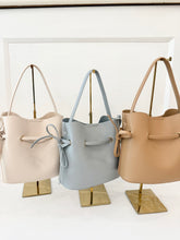 Load image into Gallery viewer, Tie Tote Bag  with Long Strap
