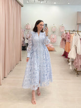Load image into Gallery viewer, Lace Button Up Maxi Dress
