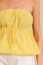 Load image into Gallery viewer, Gingham Tube Top

