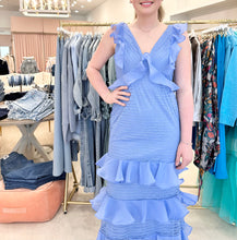 Load image into Gallery viewer, Cornflower Ruffle Gown
