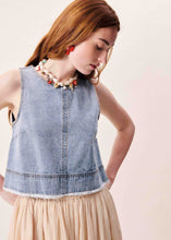 Load image into Gallery viewer, Aqualina Blue Top
