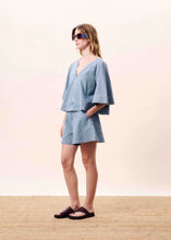 Load image into Gallery viewer, Citrine Blouse Light Blue
