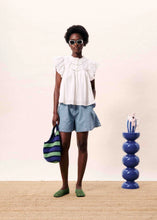 Load image into Gallery viewer, Light Blue Short Khoi
