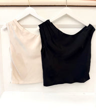 Load image into Gallery viewer, Off Shoulder Satin Top
