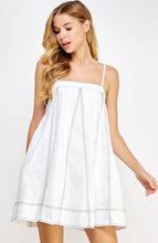 Load image into Gallery viewer, Contrast Stitch Mini Dress
