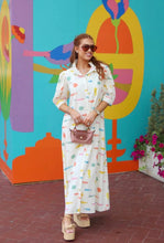 Load image into Gallery viewer, Fish Maxi Shirt Dress
