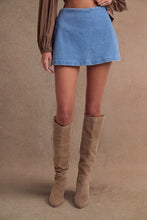 Load image into Gallery viewer, Denim Stretch Skort
