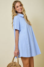 Load image into Gallery viewer, Striped A Line Swing Dress
