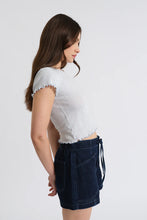 Load image into Gallery viewer, Baby Blue Lily Baby Tee
