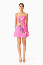 Load image into Gallery viewer, Laurentia Tulip Mini Dress in Fuchsia Pink
