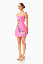 Load image into Gallery viewer, Laurentia Tulip Mini Dress in Fuchsia Pink
