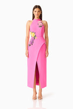 Load image into Gallery viewer, Laurentia Halter Maxi in Fuchsia Pink
