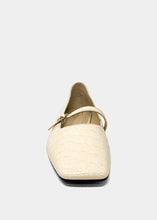 Load image into Gallery viewer, Adele Croc Mary Jane Flat
