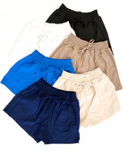 Load image into Gallery viewer, Linen Elastic Waist Short
