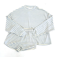 Load image into Gallery viewer, Baby Blue Striped Set
