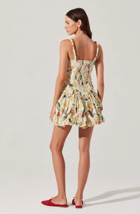 Keyla Drop Waist Bubble Mini