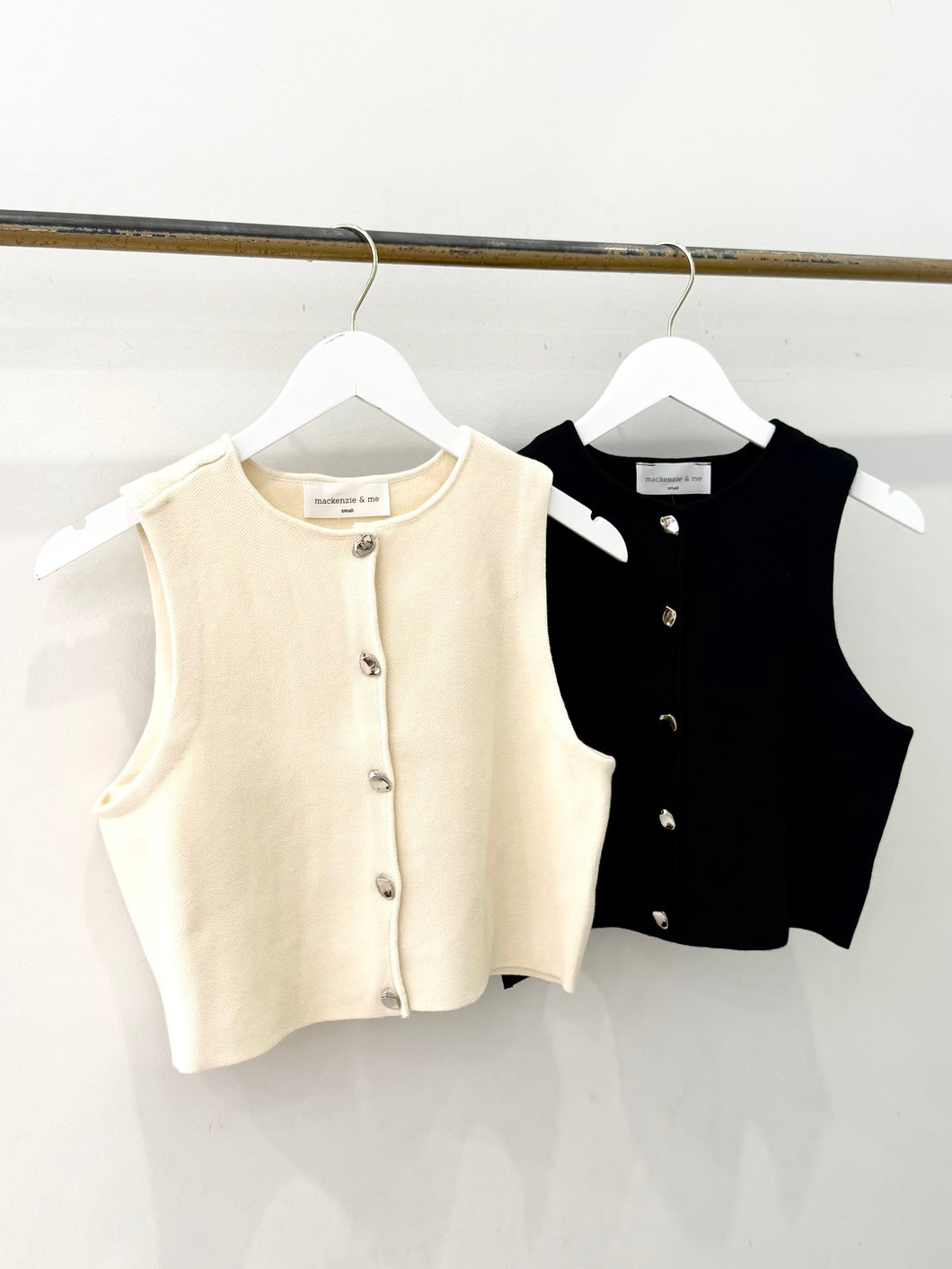 Boxy Sweater Vest