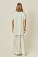 Load image into Gallery viewer, Mixed Media See Through Maxi Dress
