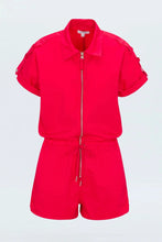 Load image into Gallery viewer, Meg Front Zip Romper

